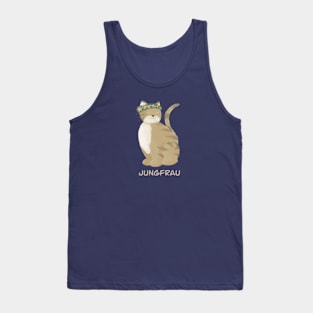 Jungfrau Katze Star sign Tank Top